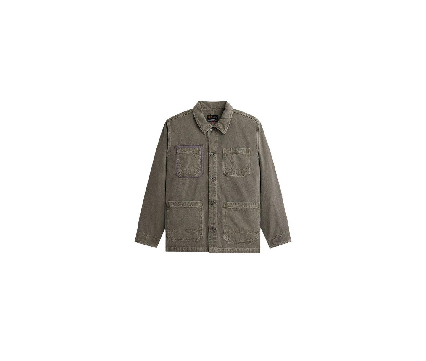 Мужское пальто Alpha Industries Big & Tall Ctn Chore, цвет: Зелёный — фото 2