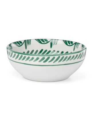 Borderless Green 12-Piece Dinnerware Set, Service for 4