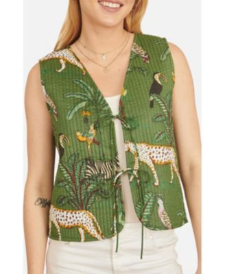 Women's Reversible Cotton Quilted Jacket