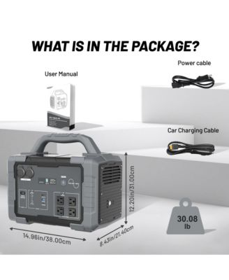 Portable Power Station Pure Sine Wave DOE Certified