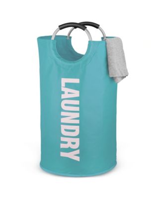 Heavy Duty Collapsible Laundry Basket with Handles (82L Large)