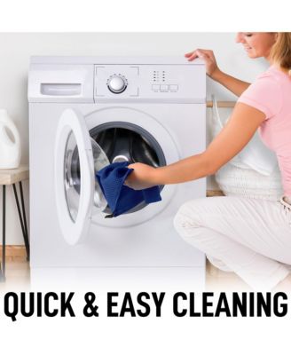 6 Pack 100% Cotton Waffle Weave - 12x12” Super Absorbent Dish Towels for Kitchen