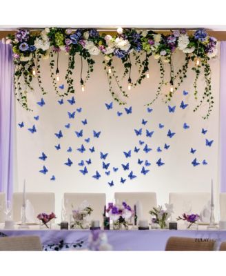 3D Removable DIY Butterfly Wall Decor with 3 Wing Designs (48pcs)