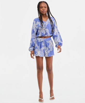 Women's Dessi Embroidered Dolman-Sleeve Top