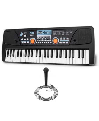 Portable Piano Keyboard & Microphone