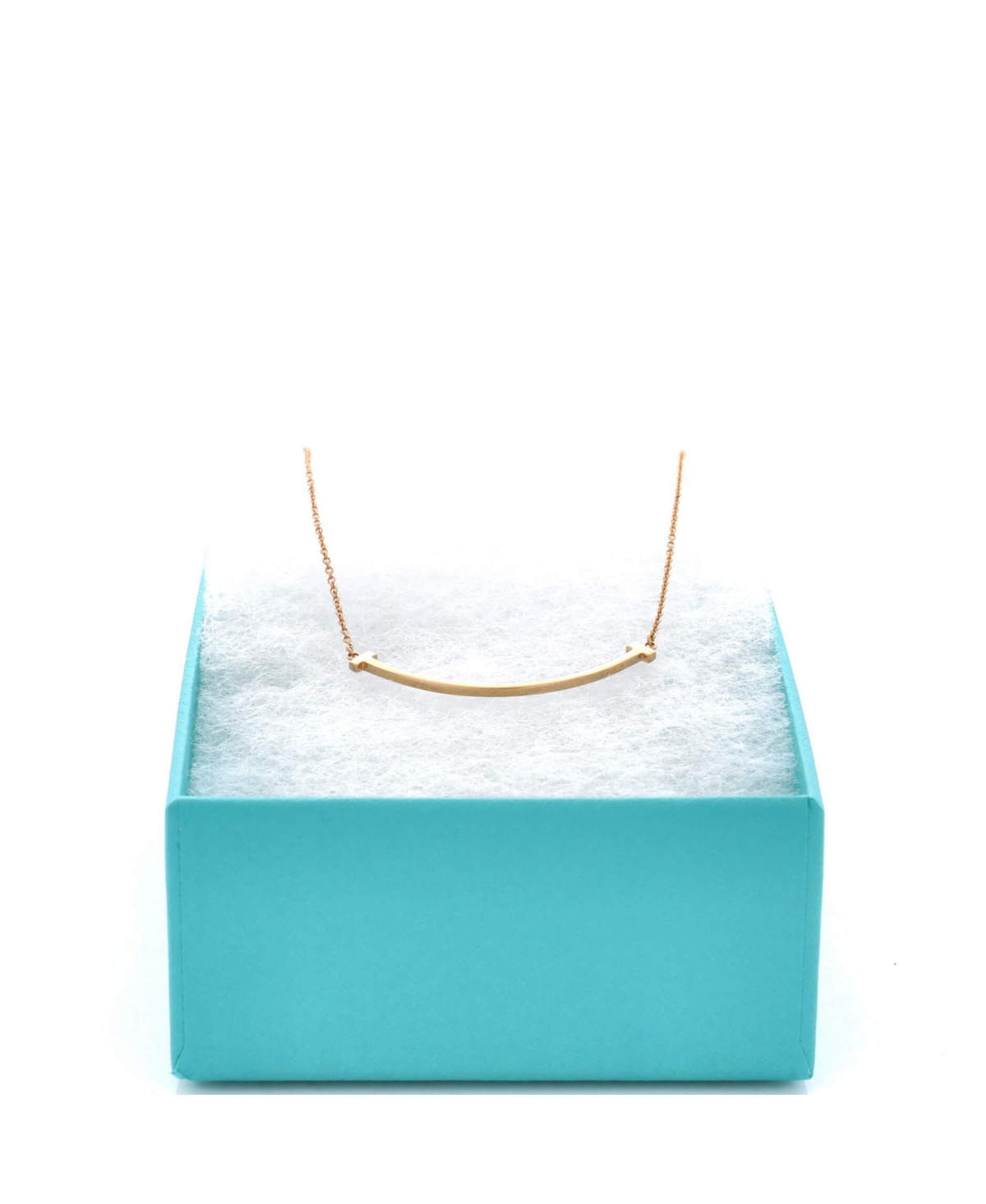 Pre-Owned Tiffany & Co T Smile Pendant Necklace