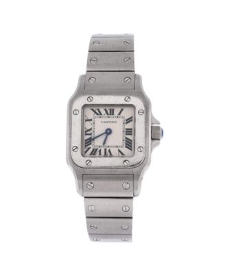 Santos de Cartier Galbee Quartz Watch in Stainless Steel 24mm