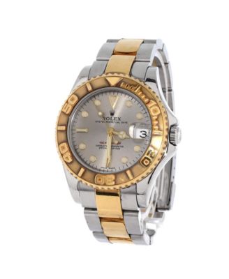 Oyster Perpetual Yacht-Master Automatic Watch in Stainless Steel and Gold 35mm