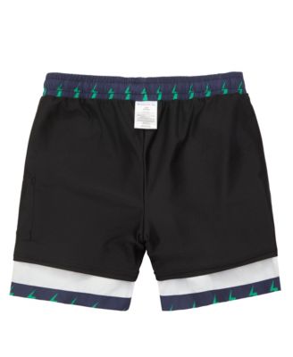 Boys Swim Trunks with Compression Liner UPF 50+
