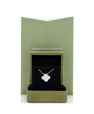 Vintage Alhambra Pendant Necklace