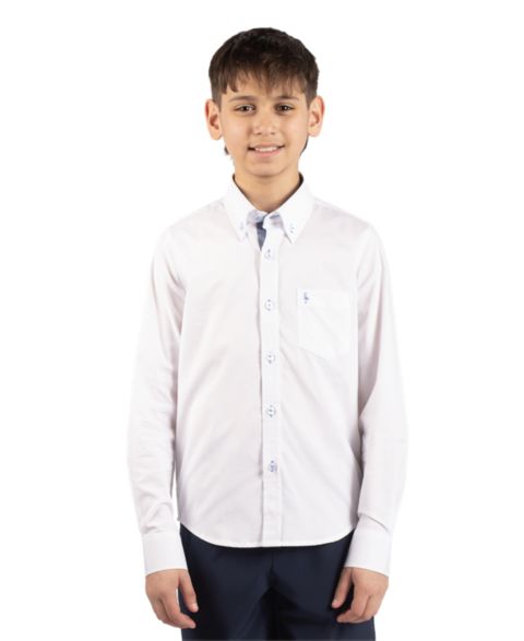 Рубашка Tailorbyrd Signature Oxford Long Sleeve Shirt для мальчиков