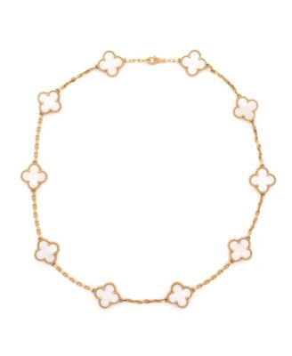 Vintage Alhambra 10 Motifs Necklace