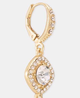 Crystal Double Drop Earrings