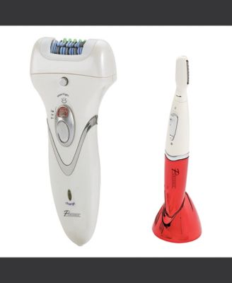 Rechargeable Epilator & Bikini Personal Groomer Trimmer - All-in-One Hair Removal System