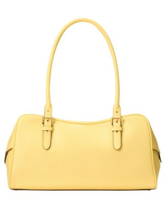 Leather Large Marcy Zip Slim Shoulder Bag