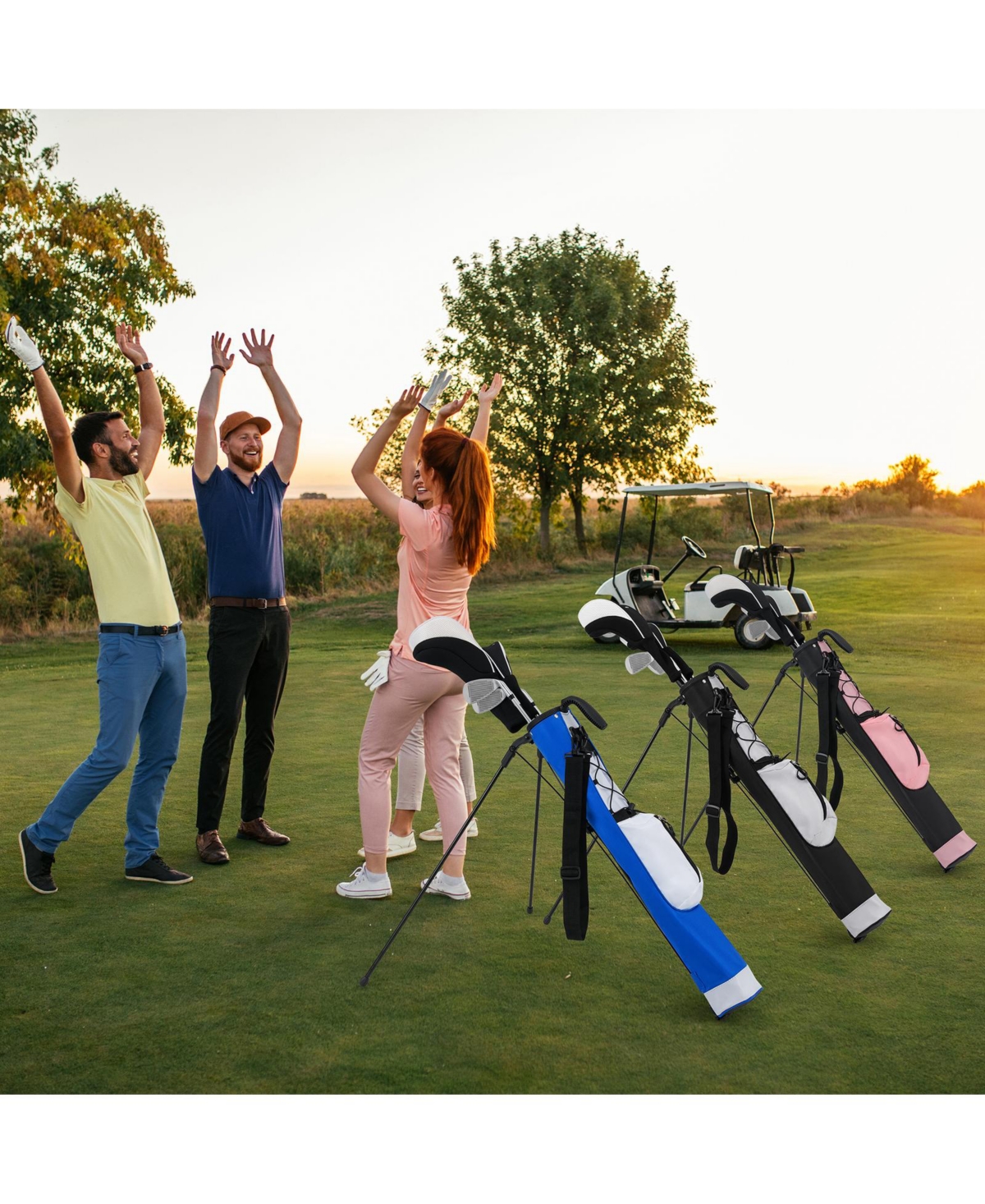 Mecale Lightweight Golf Stand Bag for Driving Range