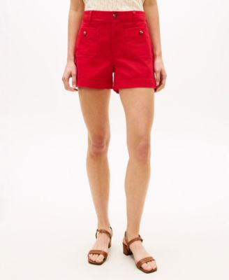 Women's Twill Patch Pocket Shorts