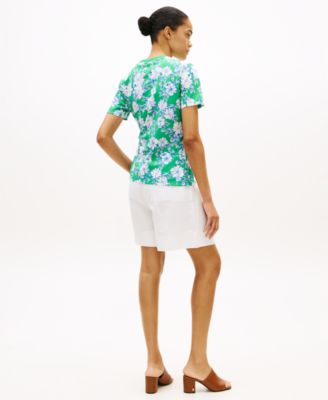 Women's Knot Detail Short-Sleeve T-Shirt