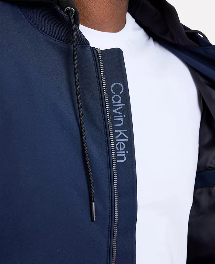 Men's Bomber Knit Hood Jacket - thumbnail 9