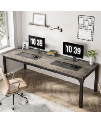 78.7 Inches Computer Desk, Extra Long for 2 People