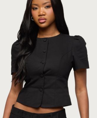 Women's Thea Twill Button Up Top