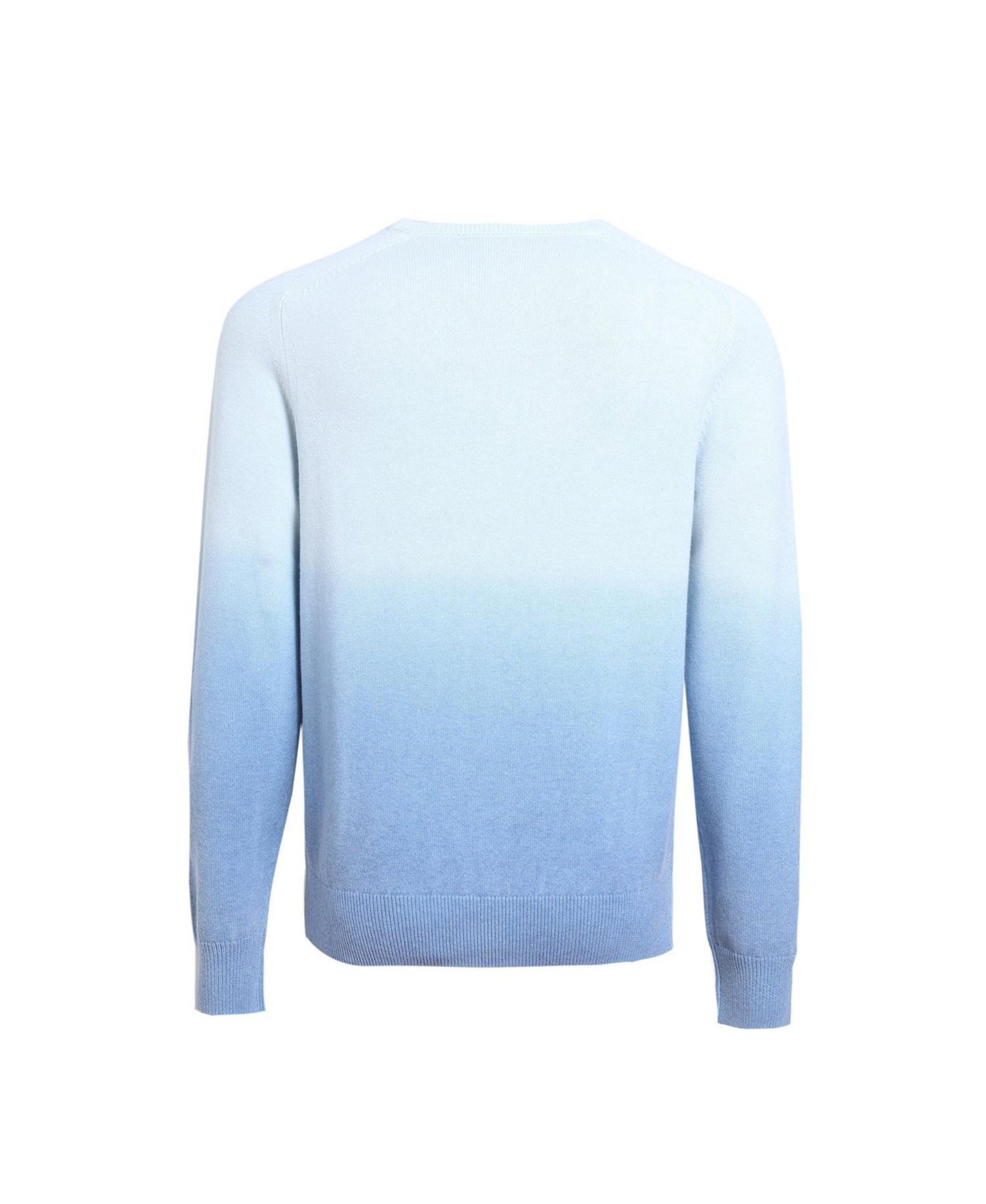 Мужской свитер Bellemere New York Polar Gradient Merino Wool, цвет: Небесно-голубой — фото 5