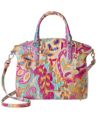 Duxbury Medium Leather Melbourne Satchel Bag