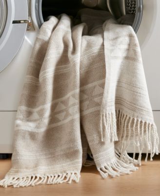 Alberta Cotton Blend Breathable Throw, 50" x 60"