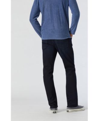 Men's Mavi Matt Mid Rise Relaxed Straight Leg In Ink Williamsburg Denim