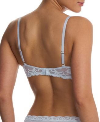 Women's Feathers Lace Contour Underwire Plunge Bra 730023