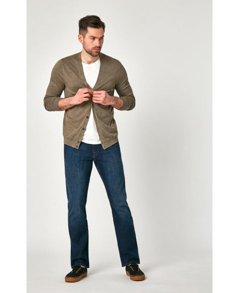 Мужские джинсы Mavi Jeans Deep Clean Comfort Matt Mid Rise Relaxed Straight Leg