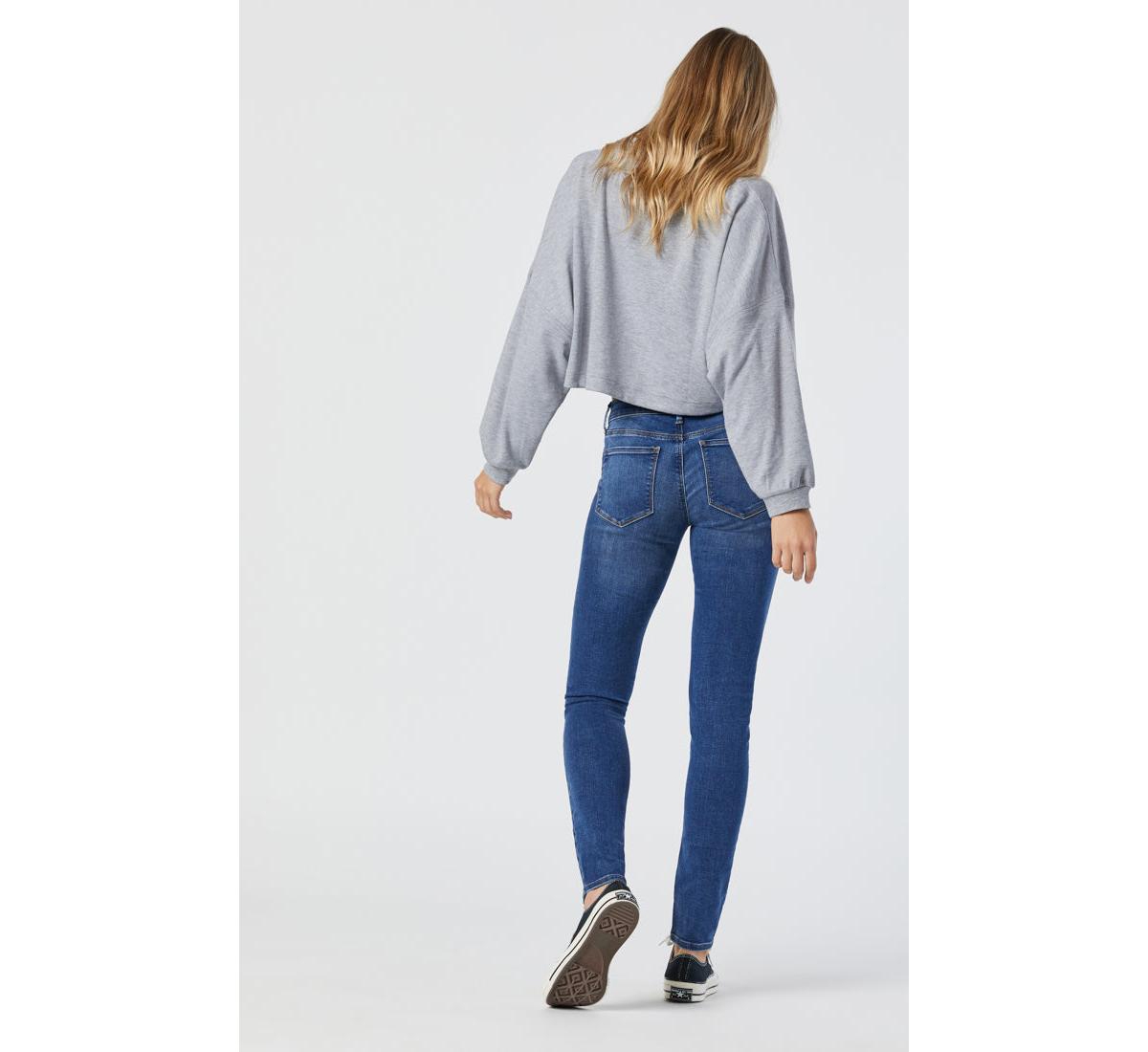 Mavi Jeans Women's Alexa Mid Rise Skinny Supersoft Denim