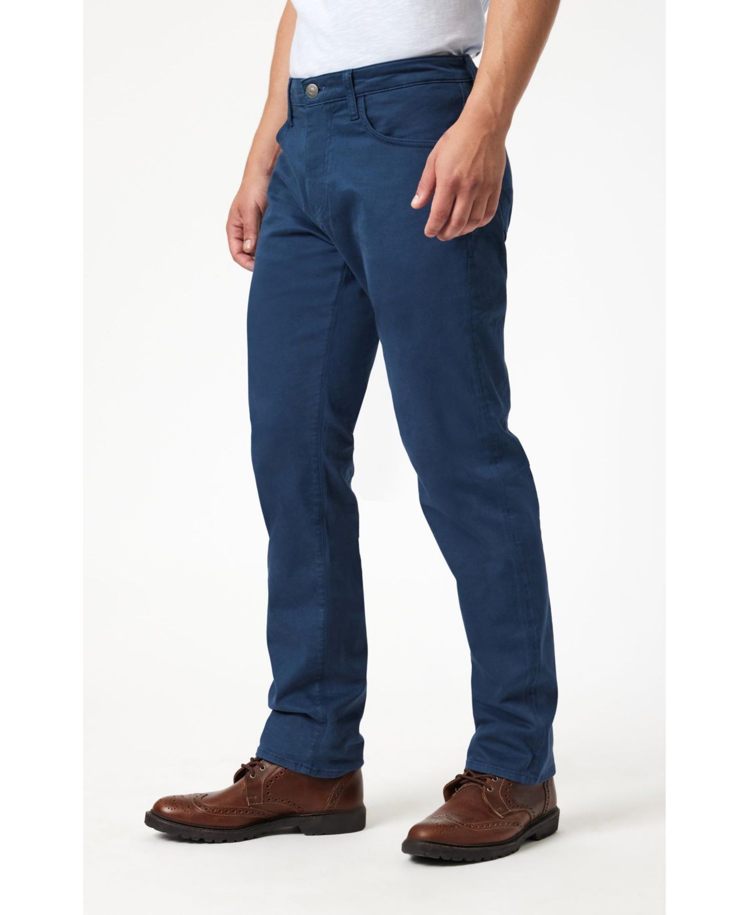 Men's Zach Straight Leg In Sky Casual Twill Pants