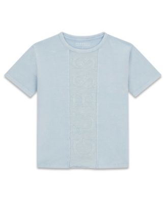 Boys' 7-18 Garment-Dyed Logo T-Shirt