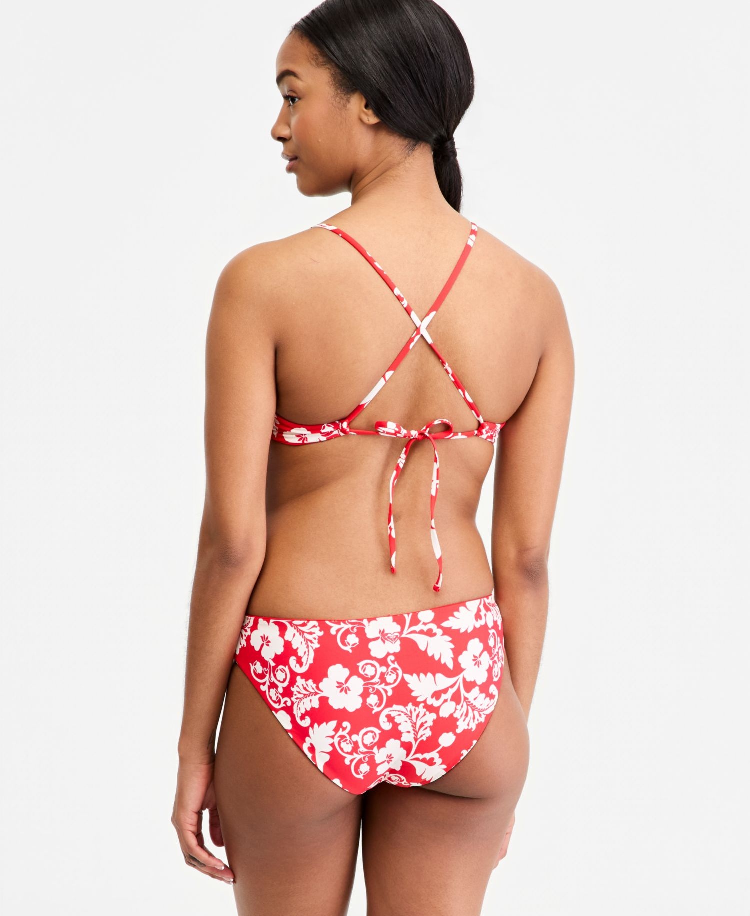 Juniors' Days Of Summer Reversible Triangle Bikini Top