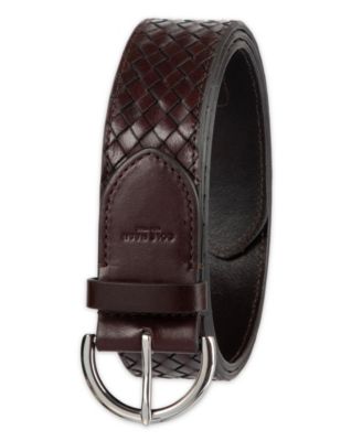 Women's Woven Leather Belt