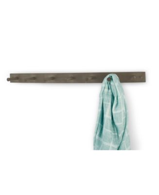 Diversified Wall Mounted 7-Peg Wood Hook Rack