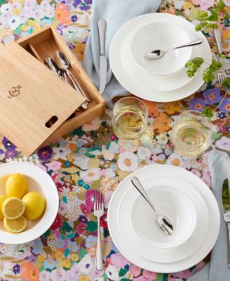 Studio 1414 Mirror 24-Pc. Flatware Set with Caddy