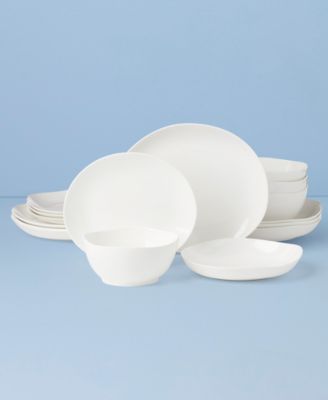 Studio 1414 Curve 16-Pc. Dinnerware Set, Service for 4