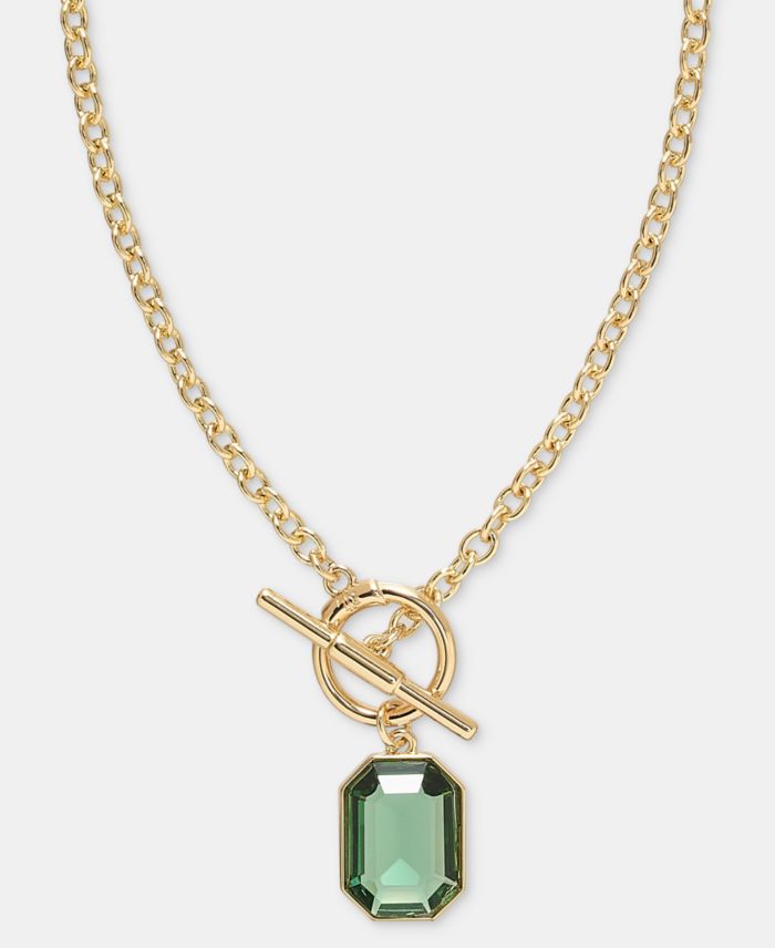 Lauren Ralph Lauren Stone 16" Pendant Necklace
