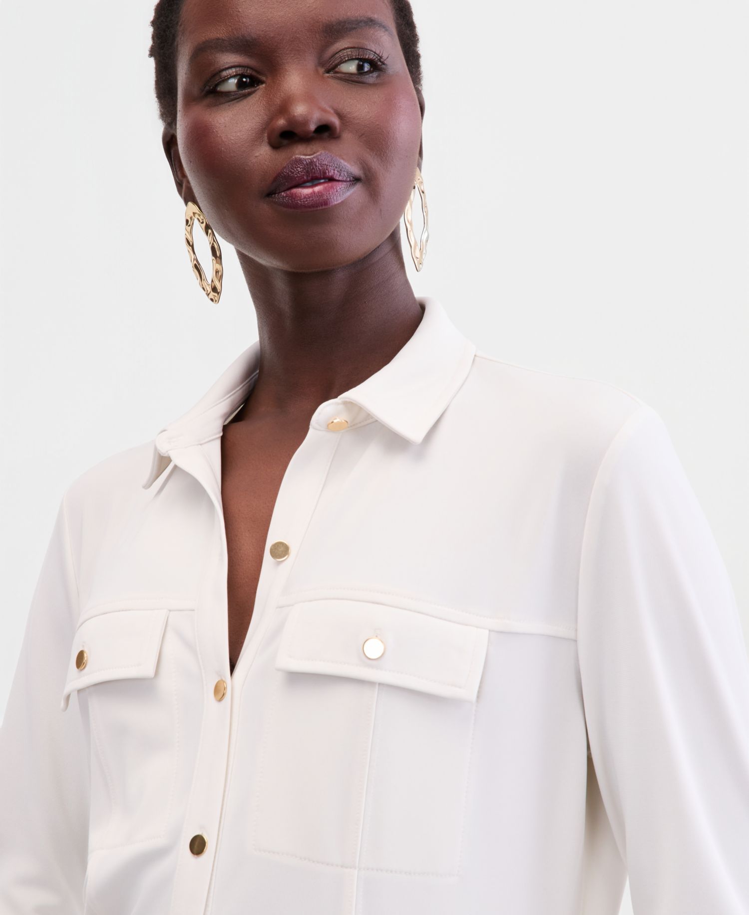 Women's Knit Utility Shirt