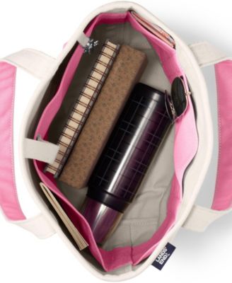 Pre-Monogrammed Letter K Canvas Tote Bag