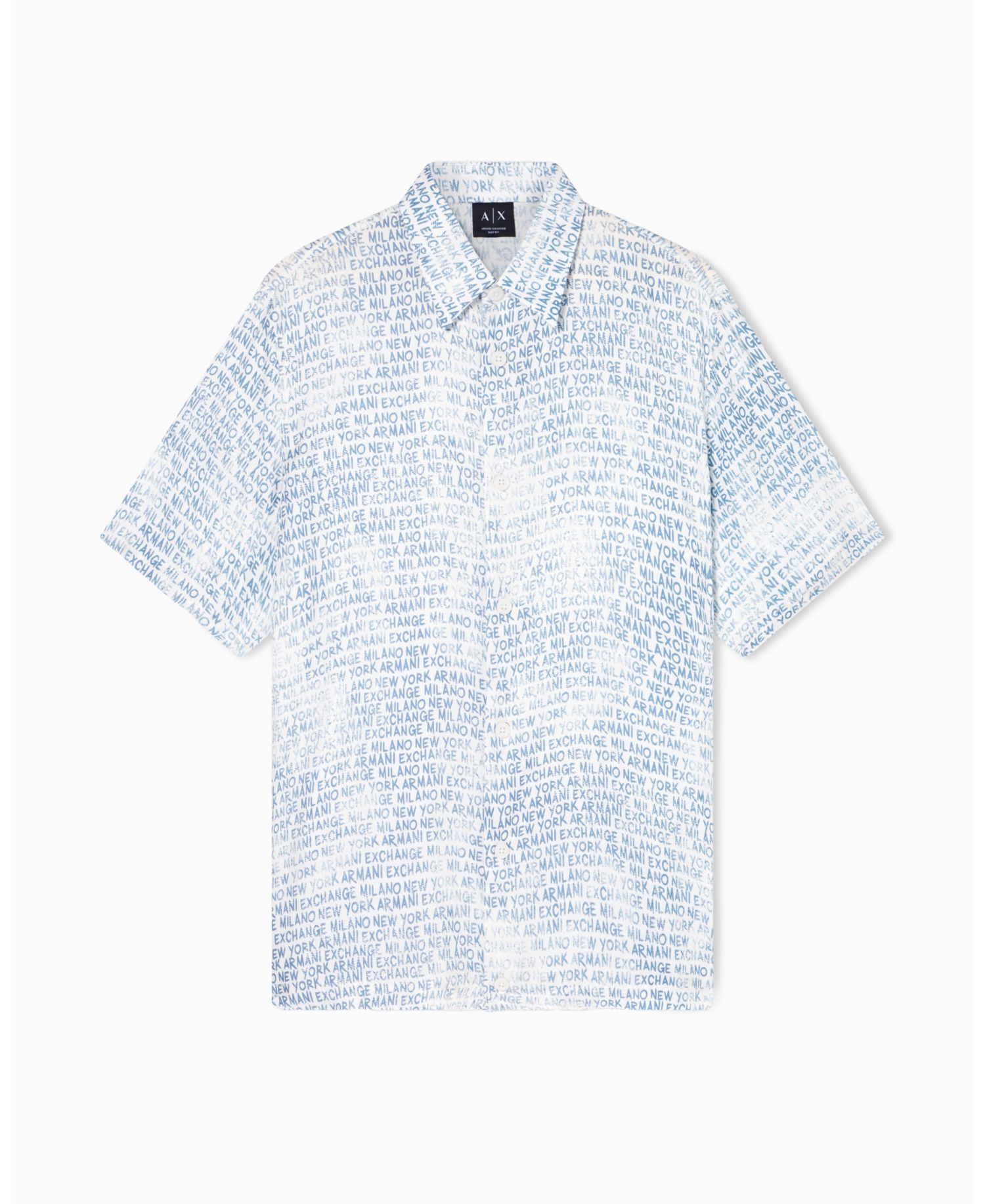 Men's Silky Printed Button Up Shirt