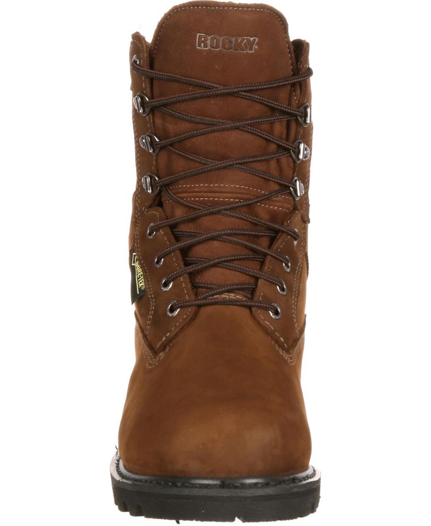Мужские ботинки ROCKY Ranger Steel Toe GORE-TEX Waterproof 600G Insulated Work Boot, цвет: Коричневый — фото 3