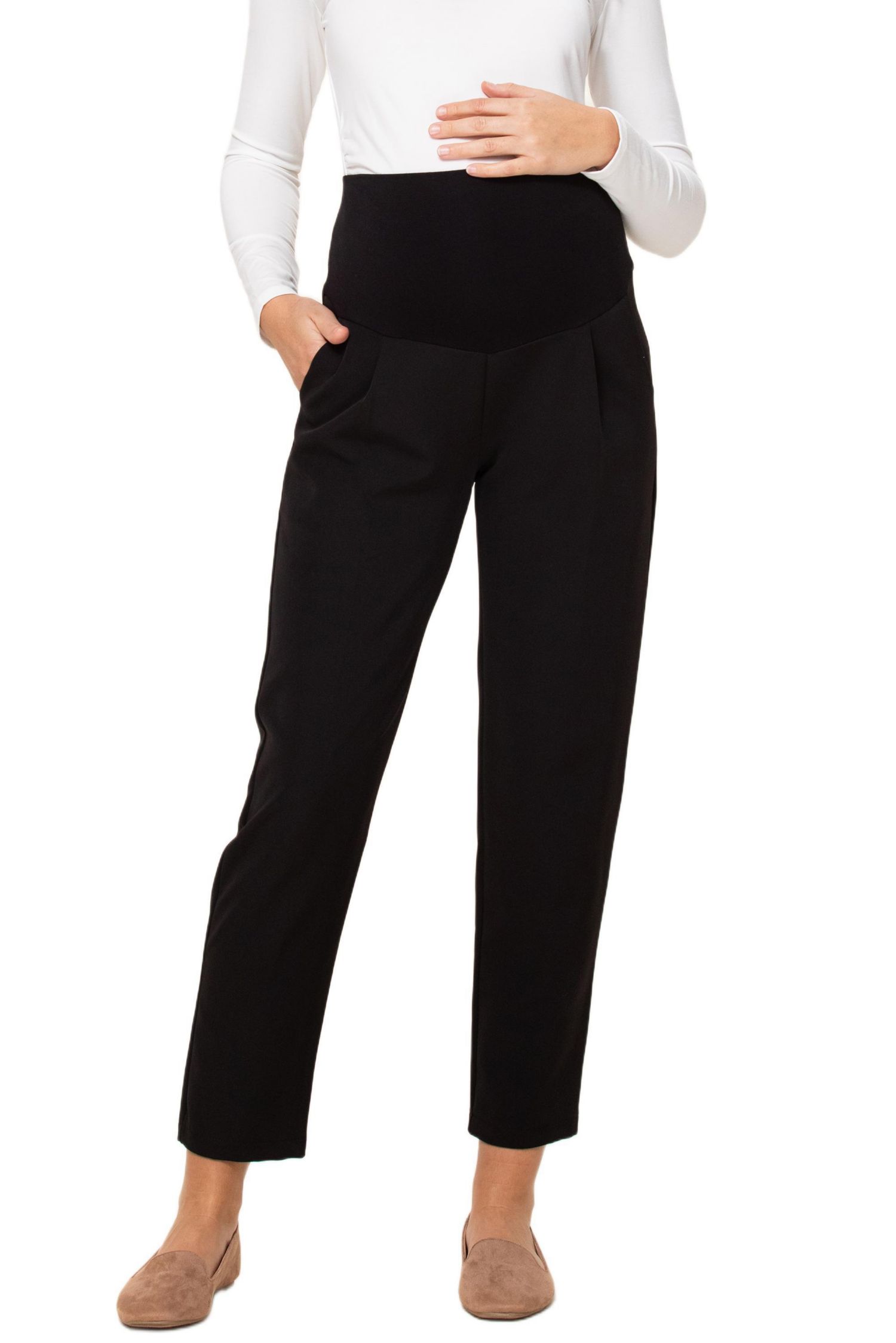 Maternity Relax Fit Over The Belly Pants