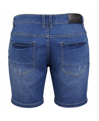 Men's Slim-Fit Stretch Denim Shorts