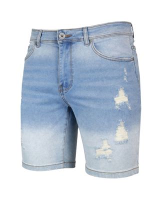 Men's Modern Slim-Fit Stretch Denim Shorts
