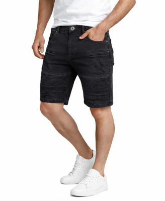 Men’s Stretch Slim-Fit Casual Denim Shorts
