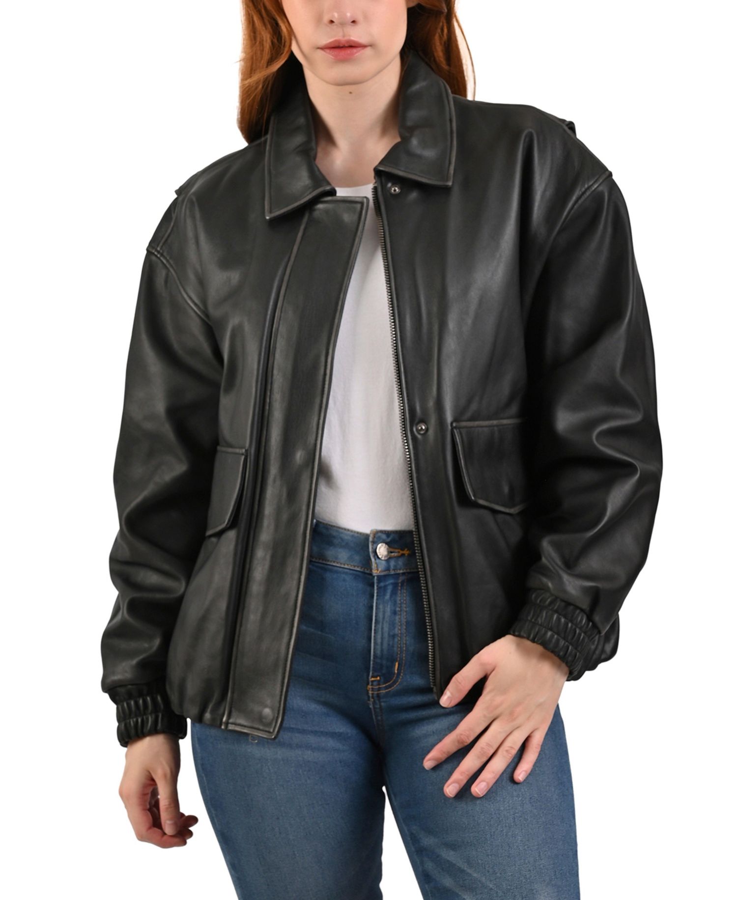 Women's Women s Lamb leather Jacket