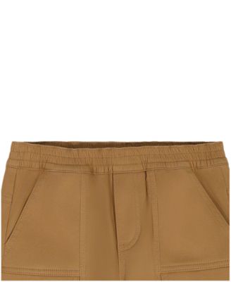 Boys' 8-16 Essential Woven Elastic-Waist Shorts